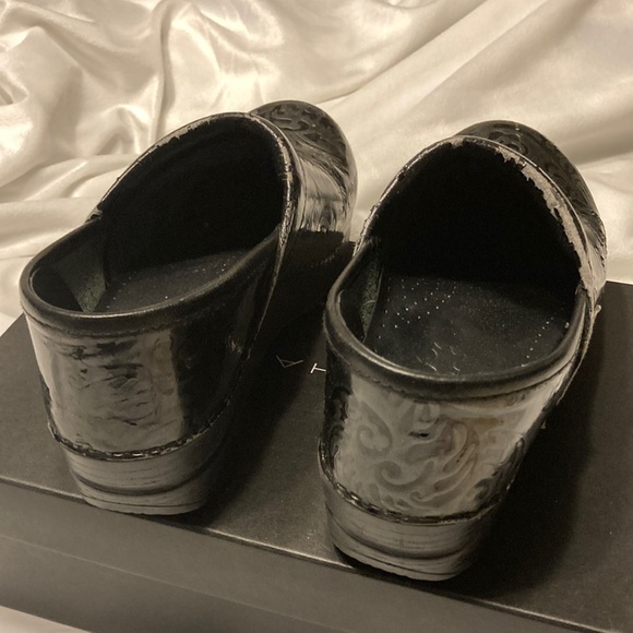Dansko Black Clog Shoes - size38 - Picture 3 of 7